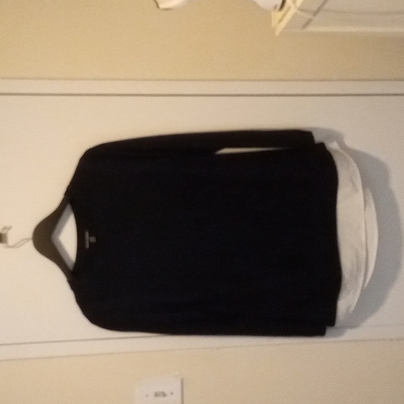Hilary Radley Women's Sweater Navy Blue Medium - Picture 1 of 5